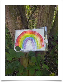 SPUD WOOD RAINBOW OF HOPE - Jan Hodson